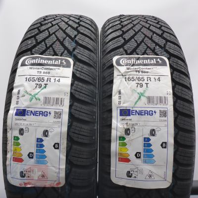 4. Opony 165/65 R14 4x CONTINENTAL 79T WinterContact TS 860 Zimowe 2022 