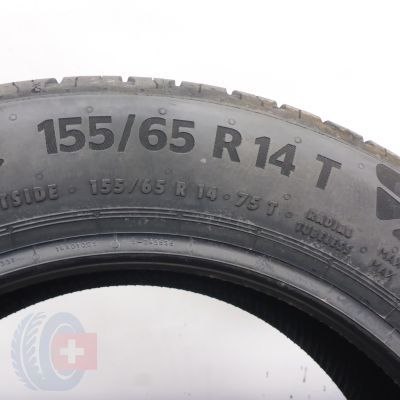 7. Opony 155/65 R14 4x CONTINENTAL 75T EcoContact 6 Letnie 2020