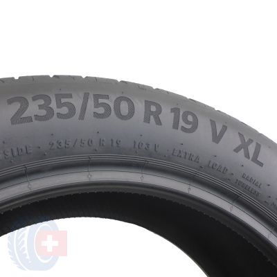 6. 4 x CONTINENTAL 235/50 R19 103V XL EcoContact 6 VOL 2020/21 Lato 5-5,9mm