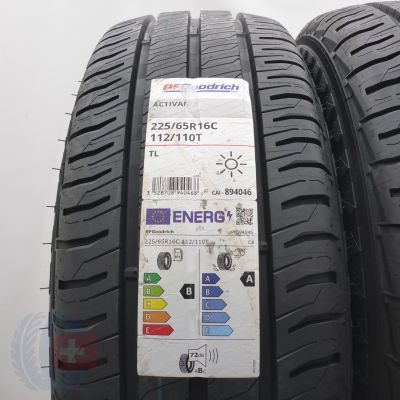 2. Opony 225/65 R16C 2x BFGOODRICH 112/110T Activan 2 Letnie 2026 