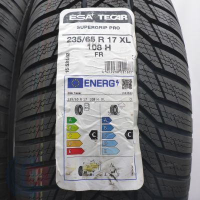2. Opony 235/65 R17 2x  ESA TECAR 108H XL SuperGrip PRO Zimowe 2021 