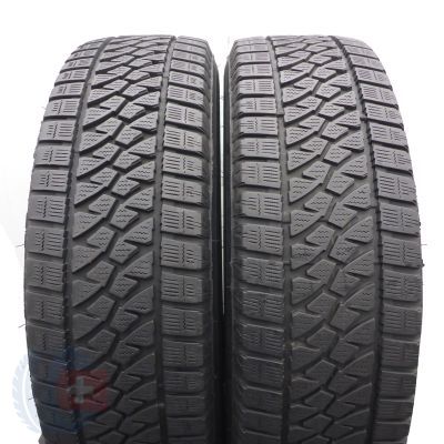 Opony 225/75 R16C 2x BRIDGESTONE 121/120R Blizzak W810 Zimowe 2018 8,2-7,5mm