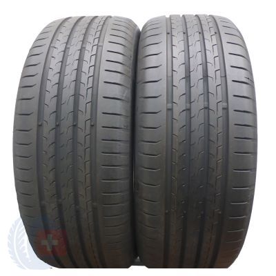 4. 4 x CONTINENTAL 215/50 R18 92V EcoContact 6 Q Lato 2020 Jak Nowe
