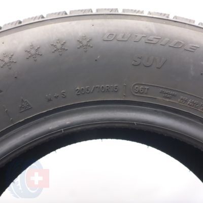 5. Opony 205/70 R15 2x AUSTONE 96T Skadi Sp-901 Zimowe 2019 6,5-6,8mm