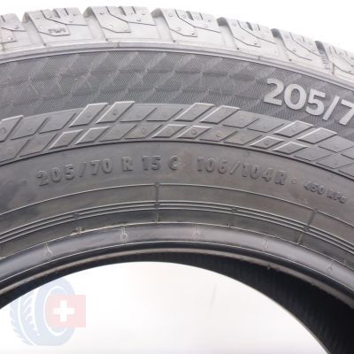 6. Opony 205/70 R15C 2x CONTINENTAL 106/104R VanContact 4Season Wielosezonowe 2022 