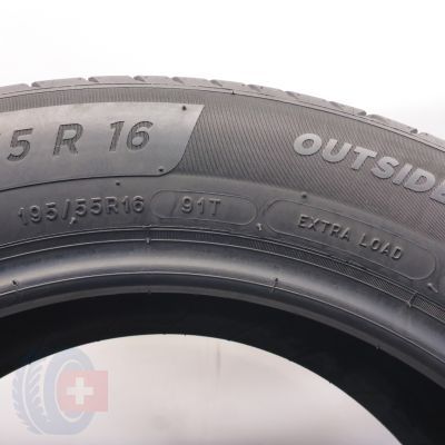 7. Opony 195/55 R16 4x MICHELIN 91T Primacy 4 Letnie 2020 5,8mm