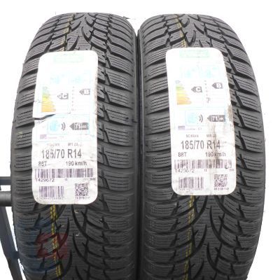 3. Opony 185/70 R14 4x NOKIAN 88T WR D3 Zimowe 2018 Nieużywane