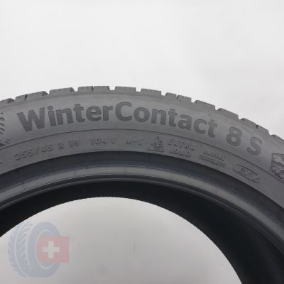 5. Opony 255/45 R19 CONTINENTAL 104V XL WinterContact 8 S ev Zimowe 2024 6,7-6,5mm