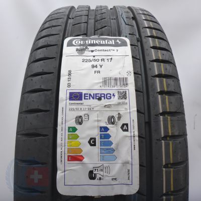 Opona 225/50 R17 1x CONTINENTAL 94Y PremiumContact 7 letnia 2025 Nieużywana