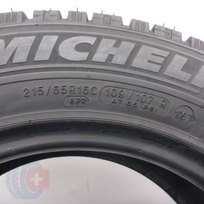 6. Opony 215/65 R16C 2x MICHELIN 109/107R Agilis Alpin Zimowe 2018 8,8mm