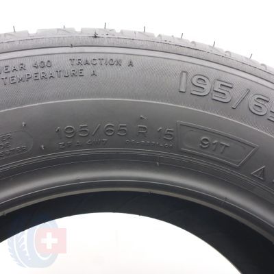 9. Opony 195/65 R15 2x MICHELIN 91T Energy Sawer Letnie 2016 7 i 6,8mm