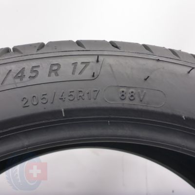 6. Opony 205/45 R17 4x MICHELIN 88V XL Primacy 4 S2 Letnie 2021 