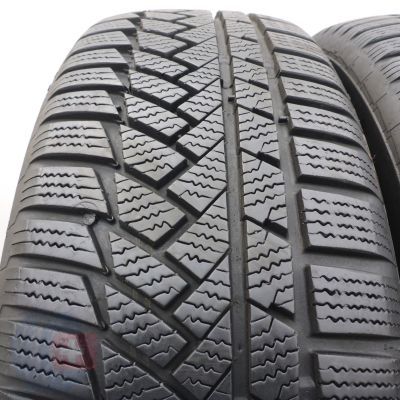 3. Opony 205/60 R16 2x CONTINENTAL 92H WinterContact TS850P Zimowe 2017, 2018 6,5-7mm