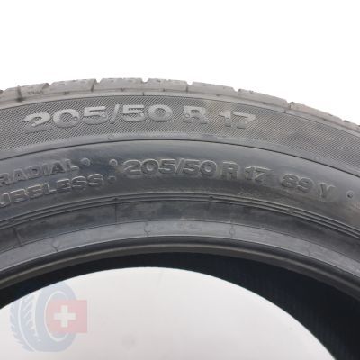 7. Opony 205/50 R17 4x CONTINENTAL 89Y ContiPremiumContact 2 RFT BMW Letnie 2023