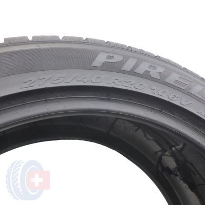 6. 4 x PIRELLI 275/40 R20 106V XL Scorpion Ice&Snow BMW RunFlat 2015/16 Zima 5,8-7mm