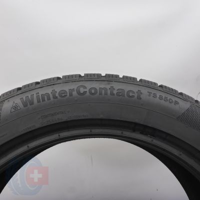 9. Opony 225/50 R18 4x CONTINENTAL 99V XL WinterContact Ts850P Zimowe 2021 8mm