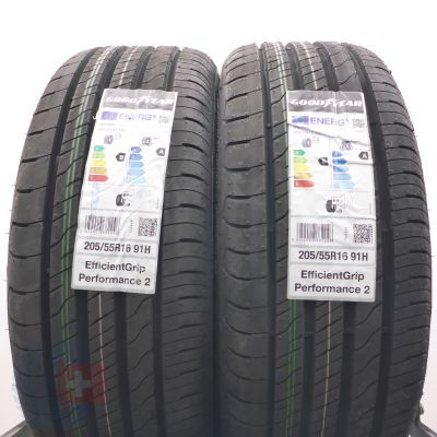 6. Opony 205/55 R16 4x GOODYEAR 91H EfficientGrip Performance 2 Letnie 2025