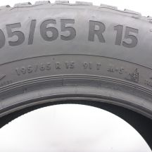 4. Opony 195/65 R15 2x CONTINENTAL 91T WinterContact TS870P Zimowe 2024 7-7,2mm