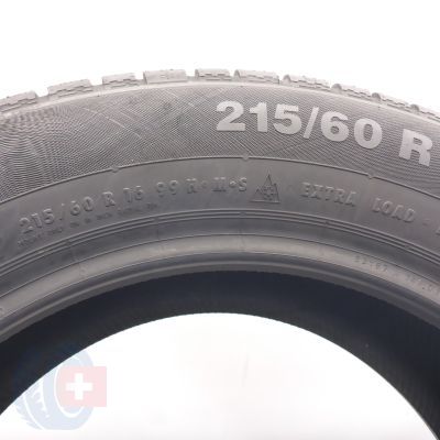 5. Opona 215/60 R16 1x CONTINENTAL 99H XL ContiWinterContact TS 830 P Zimowa 2020