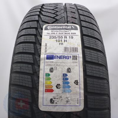 Opona 235/55 R19 1x CONTINENTAL 101H WinterContact TS850P SUV RunFlat Zimowa 2020 Nieużywana