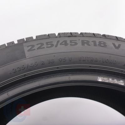 5. Opony 225/45 R18 2x CONTINENTAL 95V XL RunFlat WinterContact Ts860S BMW Zimowe 2022 8mm