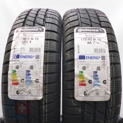 4. Opony 175/65 R15 4x CONTINENTAL 84T ContiWinterContact TS 810 S Zimowe 2023 