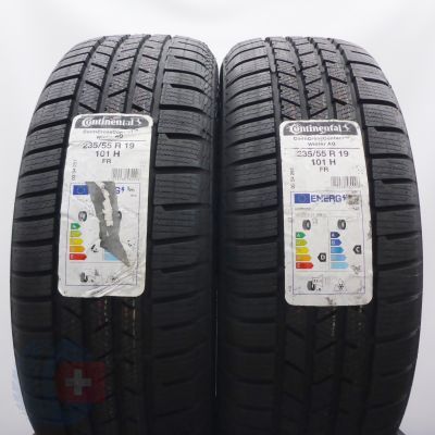 Opony 235/55 R19 2x CONTINENTAL 101H CrossContact Winter A0 Zimowe 2023 