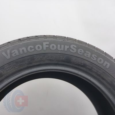 5. Opony 225/55 R17 2x CONTINENTAL 101H VancoFourSeason Reinforced M+S  Wielosezonowe 2022/23 