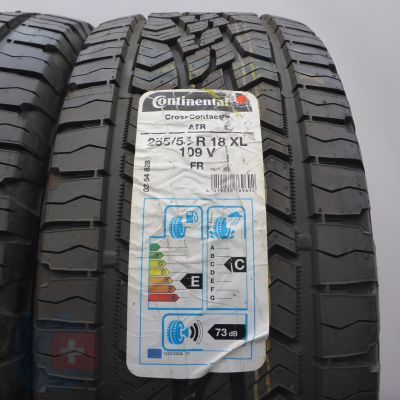 2. Opony 255/55 R18 2x CONTINENTAL 109V XL CrossContact ATR Letnie M+S 2017 Nieużywane