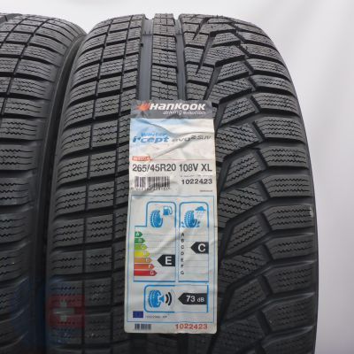 2. Opony 265/45 R20 4x HANKOOK 108V XL Winter I Cept Evo SUV 2 Zimowe 2019 