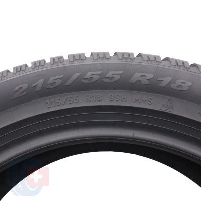 5. 2 x PIRELLI 215/55 R18 99H XL Winter Cinturato 2 Zima 8-8,8mm 2021