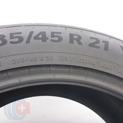 5. Opona 285/45 R21 1x CONTINENTAL 113Y XL SportContact 6 A03 Zimowa 2024 7,2mm