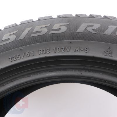 4. Opona 225/55 R18 1x PIRELLI 102V XL A0 Sottozero 3 Winter Zimowa 2022 6,5mm