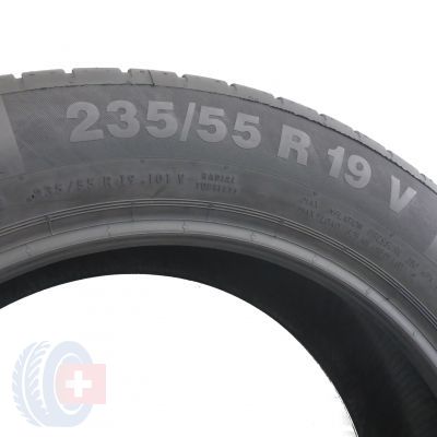 4. 1 x CONTINENTAL 235/55 R19 101V ContiEcoContact 5 SUV A0 Lato 2016