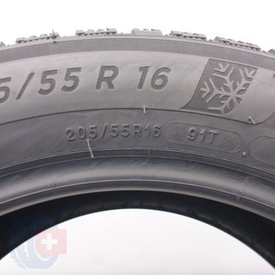 5. Opony 205/55 R16 2x MICHELIN 91T Alpin 6 Zimowe 2019, 2023 6,8-7,5mm