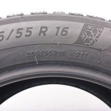5. Opony 205/55 R16 2x MICHELIN 91T Alpin 6 Zimowe 2019, 2023 6,8-7,5mm