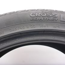 6. Opony 265/40 R22 2x CONTINENTAL 106Y CrossContact LX Sport J LR Letnie 2019/22 Jak Nowe