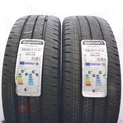3. Opony  235/60 R17C 4x CONTINENTAL 117/115R VanContact Eco Letnie 2022/23