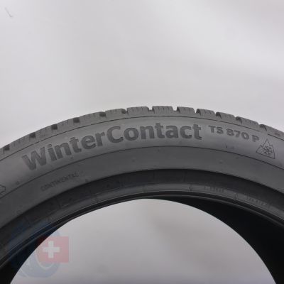 4. Opona 245/45 R18 1x CONTINENTAL 100V XL WinterContact TS 870 P Zimowa 2021 8,5mm