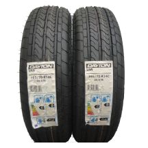 2 x DAYTON 165/70 R14C 89/87R VAN Lato 2018 Jak Nowe