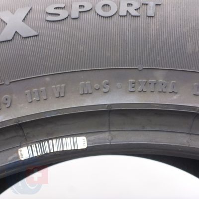 2. Opony 255/55 R19 2x CONTINENTAL 111W XL CrossContact LX Sport Seal J LR Letnie M+S 2021 Nieużywane 