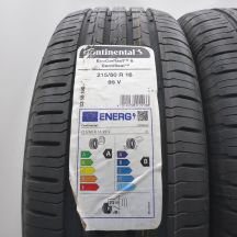 2. Opony 215/60 R16 2x CONTINENTAL 95V XL EcoContact 6 SEAL Letnie 2023