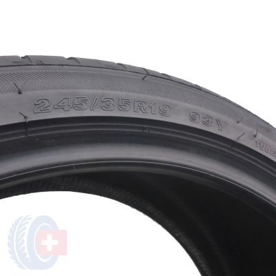 5. 2 x BRIDGESTONE 245/35 R19 93Y XL Potenza S001 Lato 2017 6,8-7mm
