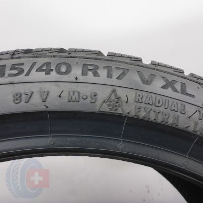 7. Opony 215/40 R17 4x BARUM 87V XL Polaris 5 Zimowe 2023 