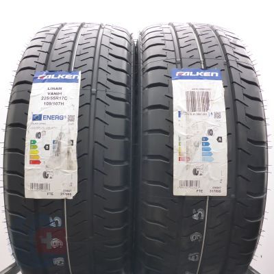 6. Opony 225/55 R17C 4x FALKEN 109/107H Lianam Van01 Letnie 2025 