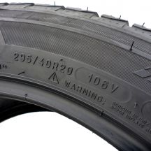 7. 2x MICHELIN 295/40 R20 Latitude Alpin LA2 106V N0 5.2-6mm Zima