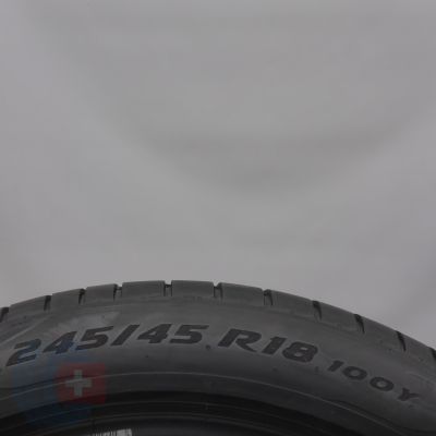 7. Opony 245/45 R18 4x PIRELLI 100Y XL P Zero BMW Letnie 2022 6-6,2mm