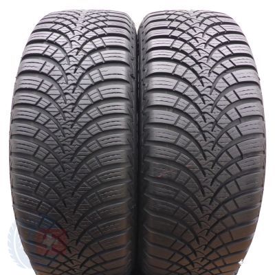 Opony  205/60 R16 2 x ESA TECAR 92H Super Grip 7+ Zima 2014  7.5-8mm