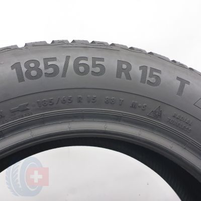 4. Opony 185/65 R15 2x CONTINENTAL 88T WinterContact Ts870 Zimowe 2021 7-7,2mm