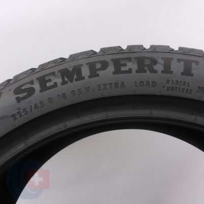 3. Opona 225/45 R18 1x SEMPERIT 95V XL Speed-Grip2 Zimowa 2023 Jak Nowa 8,8mm